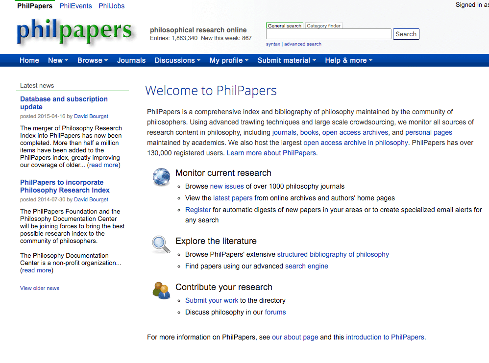 PhilPapers__Online_Research_in_Philosophy