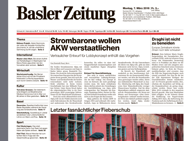 Das Alpiq-Strategiepapier zeigt vor allem, wie verwerflich die Public-Affairs-Branche vorgeht.