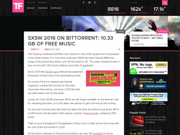 https://torrentfreak.com/sxsw-2016-on-bittorrent-10-33-gb-of-free-music-160318/