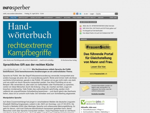 http://www.infosperber.ch/Artikel/Politik/Sprachliches-Gift-aus-der-rechten-Kuche