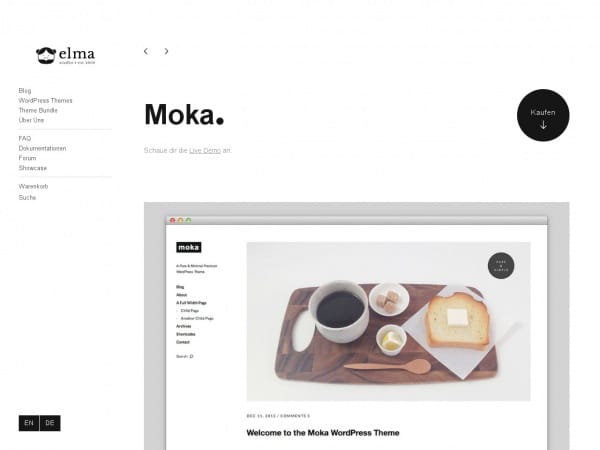 http://www.elmastudio.de/wordpress-themes/moka/