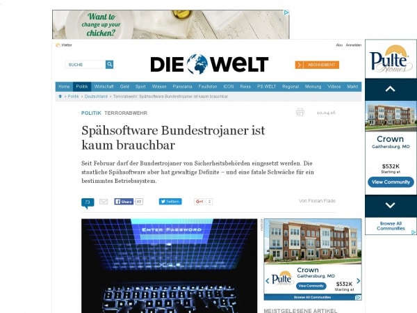 http://www.welt.de/politik/deutschland/article154173376/Spaehsoftware-Bundestrojaner-ist-kaum-brauchbar.html