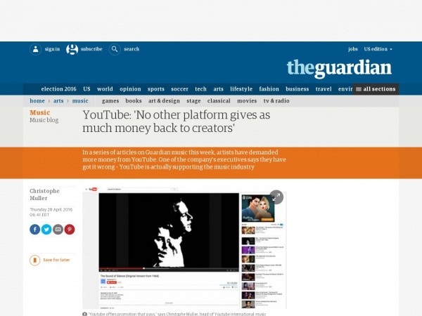 http://www.theguardian.com/music/musicblog/2016/apr/28/youtube-no-other-platform-gives-as-much-money-back-to-creators