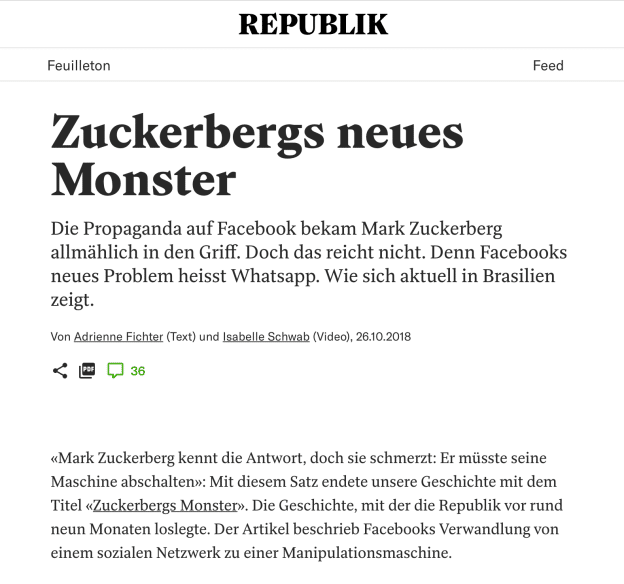 Das Problem Fake-News in Brasilien