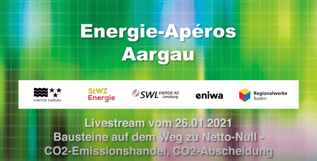 Bausteine auf dem Weg zu Netto-Null – CO2-Emissionshandel, CO2-Speicherung – Energie Apéro Aufzeichnung