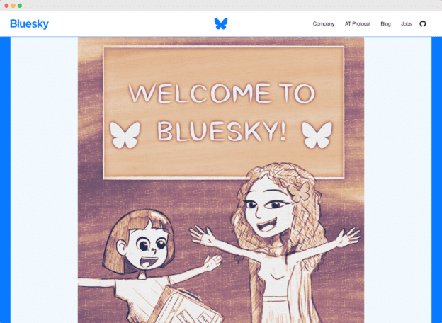 Bluesky Erklär-Comic