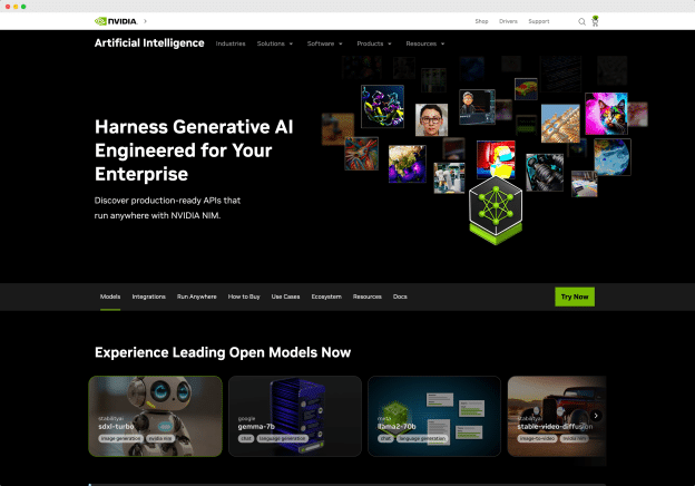 NVIDIA NIM – API Containers für KI-Modelle