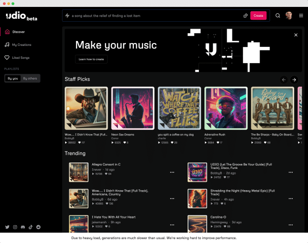 Udio – setzt neue Masstäbe für generative KI-Musik