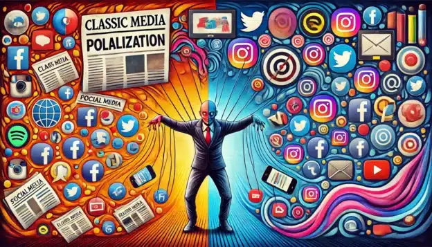 Das gemeinsame Geschäftsmodell der klassischen und sozialen Medien – Polarisierung als Nebenprodukt?